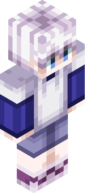 Minecraft skin tagged lavender rank #20