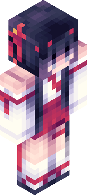 Minecraft skin tagged pink rank #41