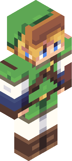 Minecraft skin tagged hero rank #20