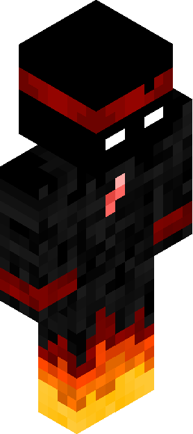 Minecraft skin tagged flames rank #5