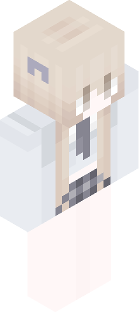 Minecraft skin tagged white rank #43