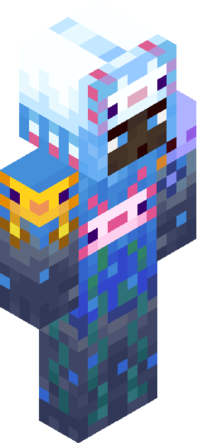 Minecraft skin tagged blue rank #16