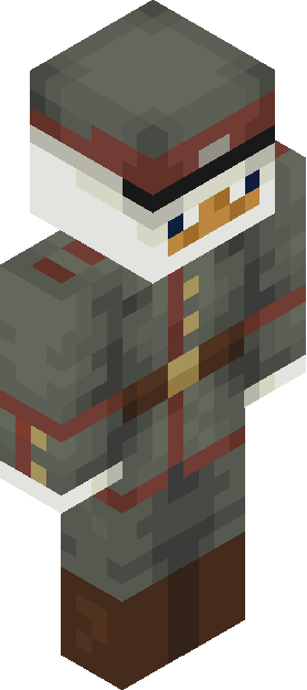 Minecraft skin tagged officer rank #44