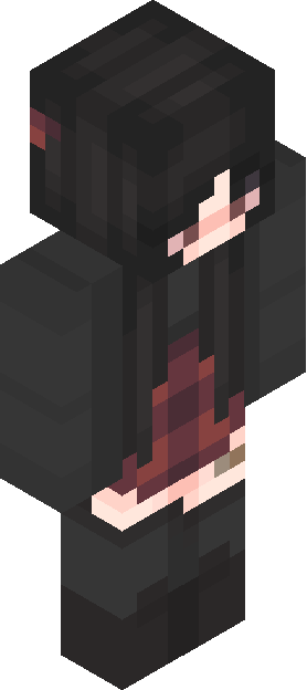 Minecraft skin tagged goth rank #40