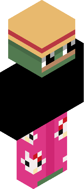 Minecraft skin tagged colorful rank #39