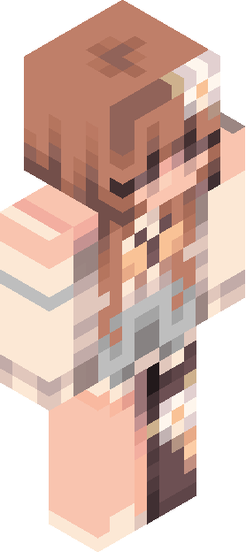 Minecraft skin tagged brunette rank #48