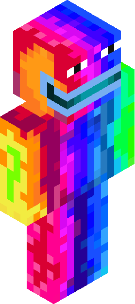 Minecraft skin tagged pride rank #19