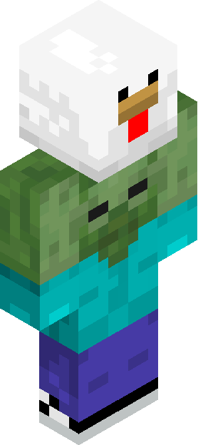 Minecraft skin tagged bird rank #22