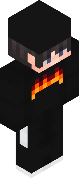 Minecraft skin tagged flames rank #6
