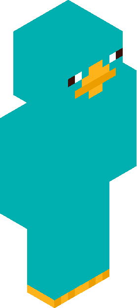 Minecraft skin tagged platypus rank #6