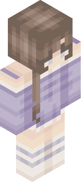 Minecraft skin tagged lavender rank #5