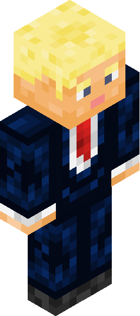 Minecraft skin tagged president rank #5