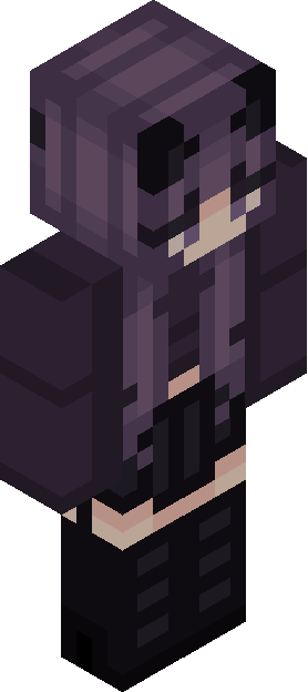 Minecraft skin tagged purple rank #18