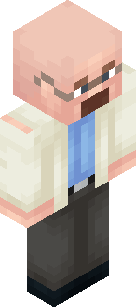 Minecraft skin tagged unibrow rank #3