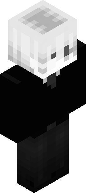 Minecraft skin tagged ghost rank #25