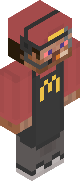 Minecraft skin tagged fastfood rank #14