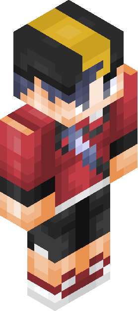 Minecraft skin tagged student rank #7