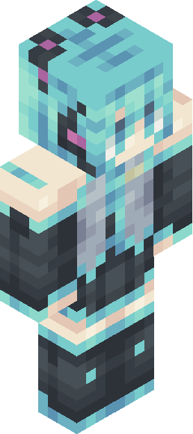 Minecraft skin tagged bangs rank #44