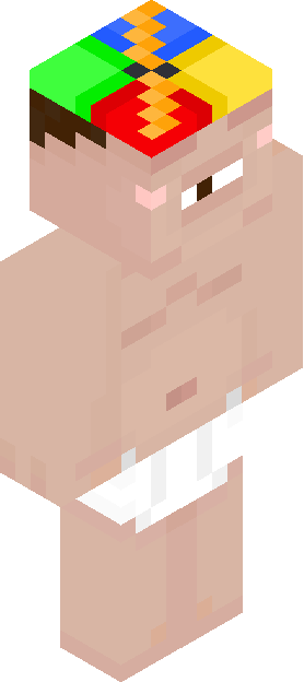 Minecraft skin tagged rainbow rank #16