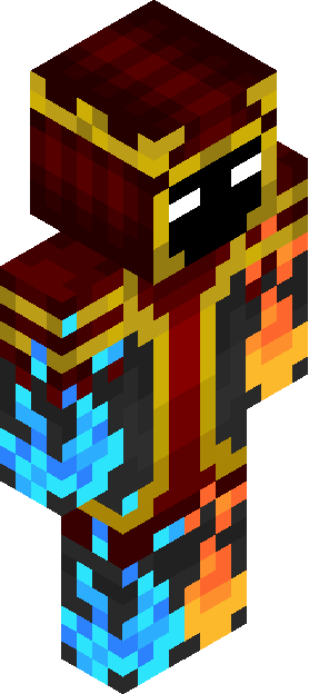 Minecraft skin tagged flames rank #9