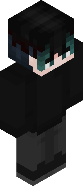 Minecraft skin tagged teal rank #32