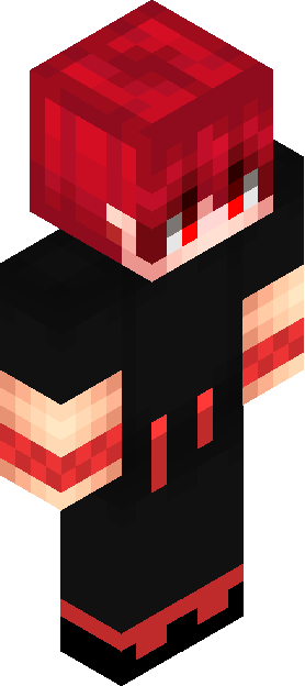 Minecraft skin tagged redblack rank #44