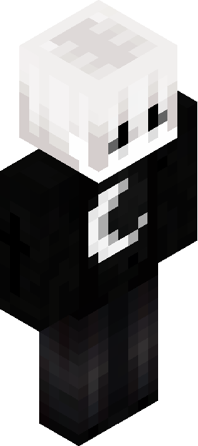 Minecraft skin tagged ghost rank #10