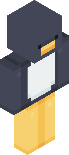 Minecraft skin tagged penguin rank #37