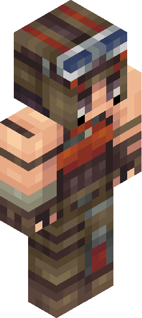 Minecraft skin tagged scavenger rank #5
