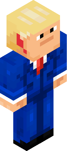 Minecraft skin tagged politician rank #21