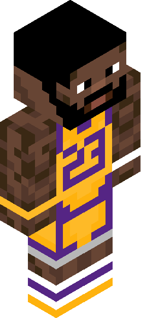 Minecraft skin tagged lakers rank #11