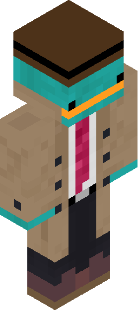 Minecraft skin tagged trenchcoat rank #15