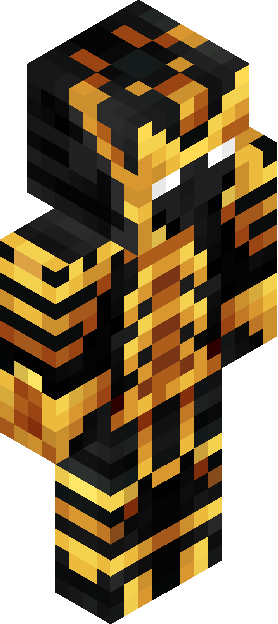 Minecraft skin tagged gold rank #47