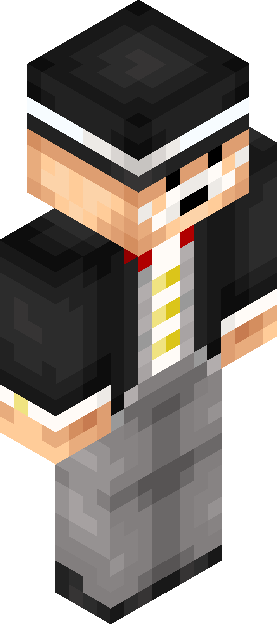 Minecraft skin tagged fedora rank #27