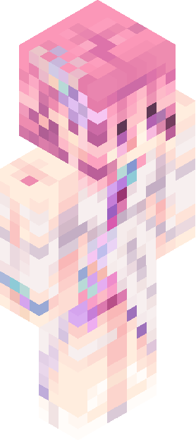 Minecraft skin tagged pink rank #25