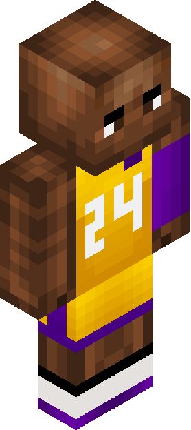 Minecraft skin tagged lakers rank #4