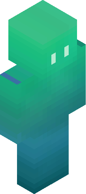 Minecraft skin tagged aqua rank #8