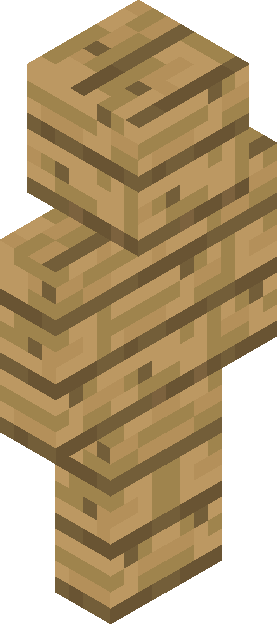 Minecraft skin tagged wood rank #11
