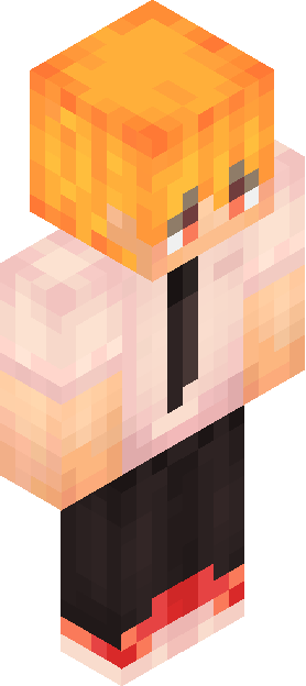 Minecraft skin tagged orangehair rank #10