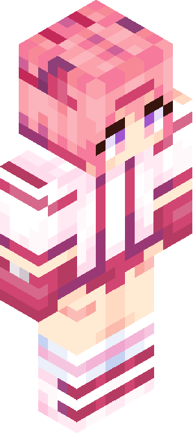 Minecraft skin tagged pink rank #39