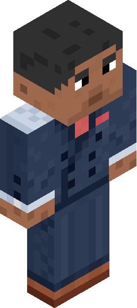 Minecraft skin tagged man rank #4