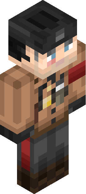 Minecraft skin tagged explorer rank #35