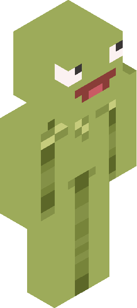 Minecraft skin tagged amphibian rank #37