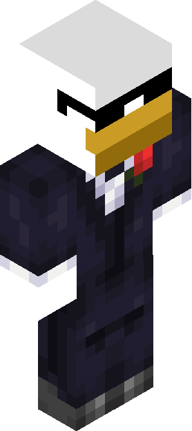 Minecraft skin tagged bird rank #44