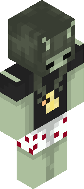 Minecraft skin tagged zombie rank #11