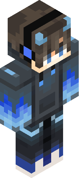 Minecraft skin tagged flames rank #2
