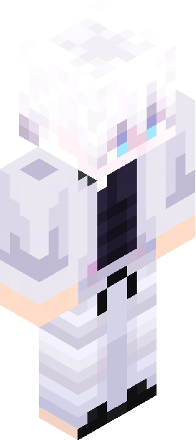Minecraft skin tagged lightblue rank #1