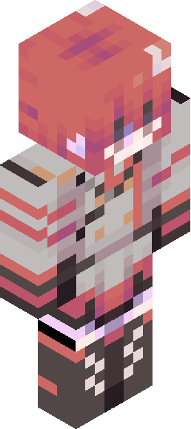 Minecraft skin tagged pinkhair rank #24