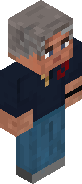 Minecraft skin tagged grayhair rank #26