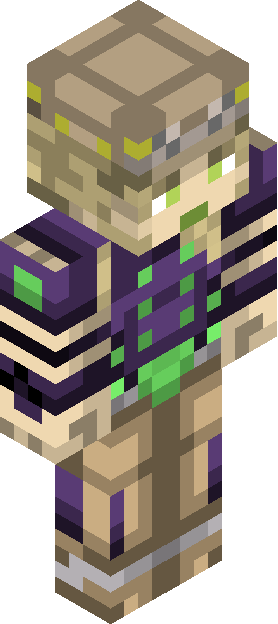 Minecraft skin tagged warlock rank #8